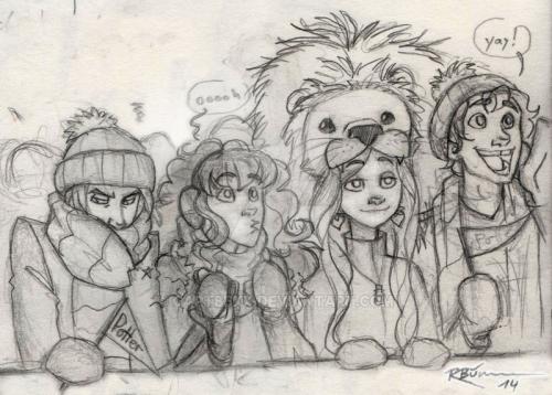 cheering_for_gryffindor_dramione_by_captbexx-d7a0wjg.jpg